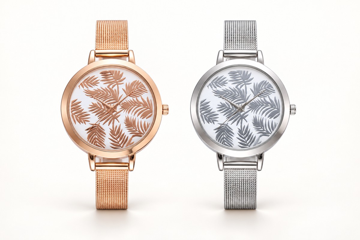 TB-4530D / Reloj con brazalete de malla