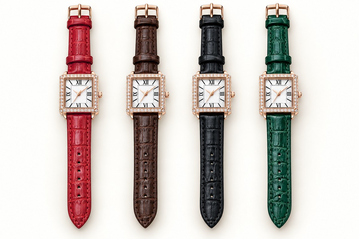 TB-4622 / Reloj rectangular de cristales