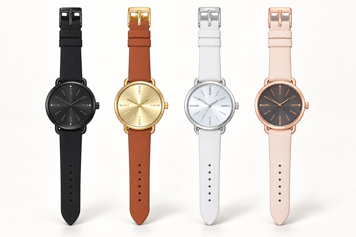 TB-4651 / Reloj sencillo con asas circulares