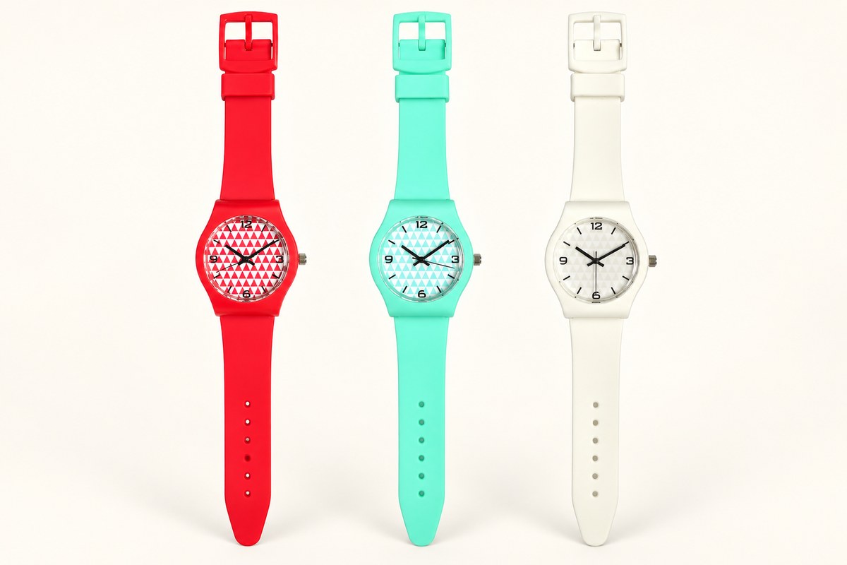 TB-1001 / Reloj con correa de color