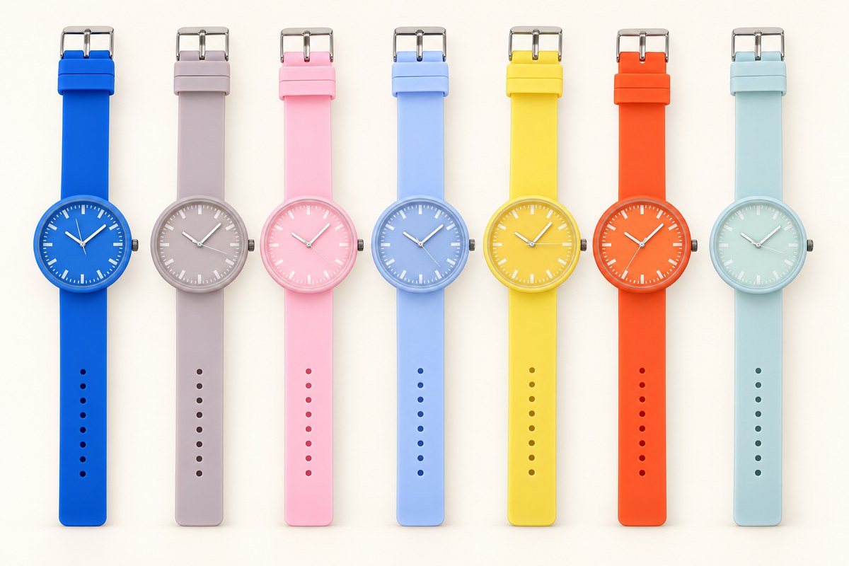 TB-4080 / Reloj con correa de color