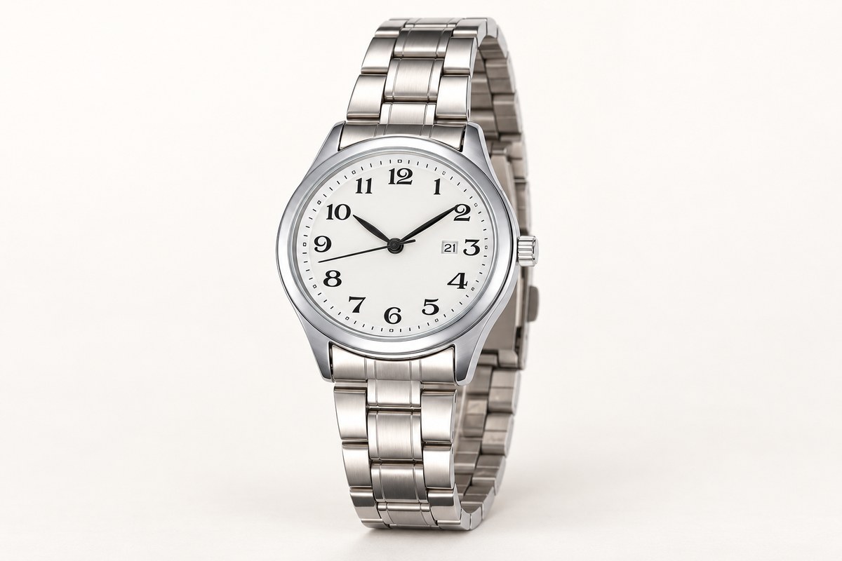 TB-3034 / Reloj con pulsera metálica