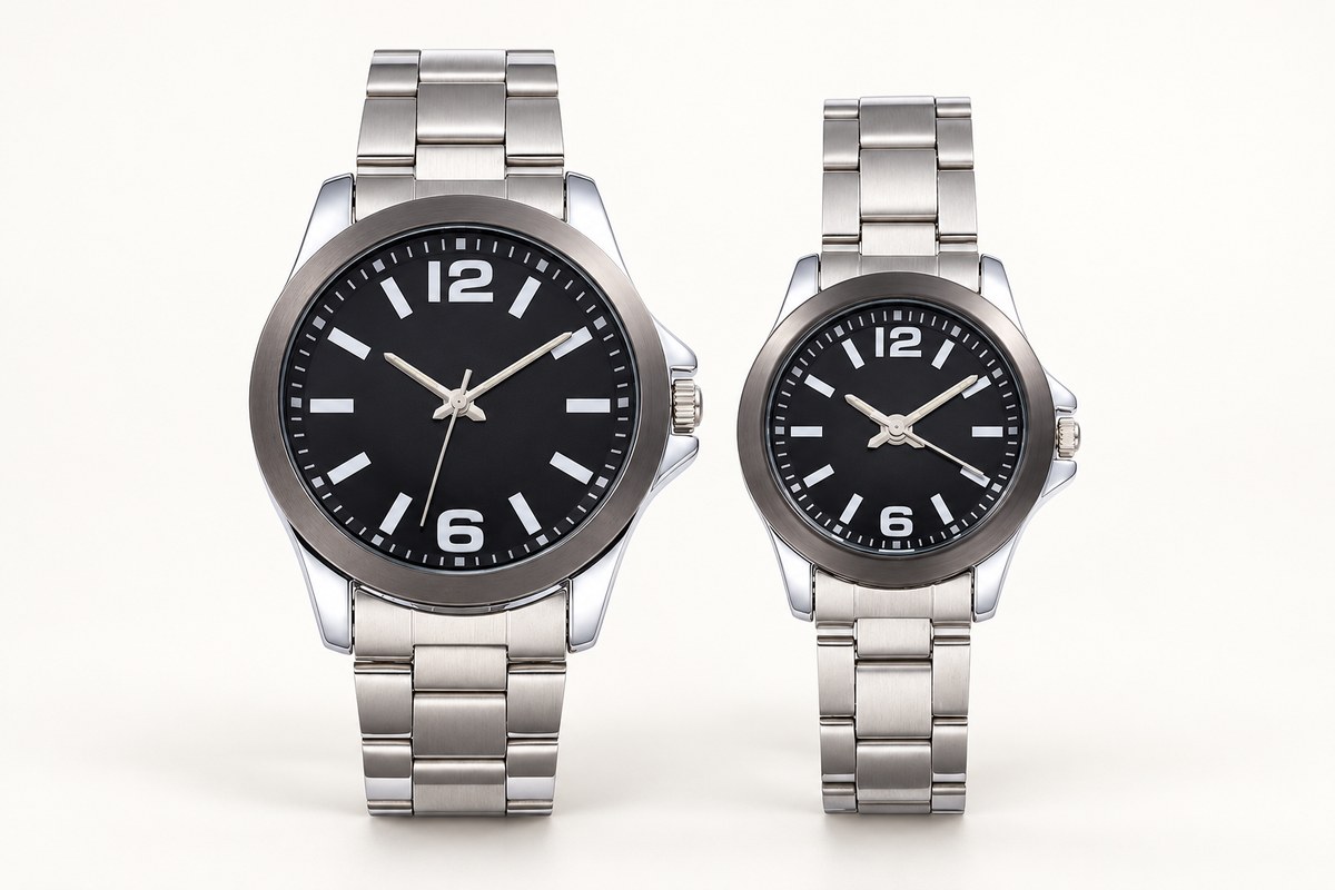 TB-3062 / Reloj con pulsera metálica