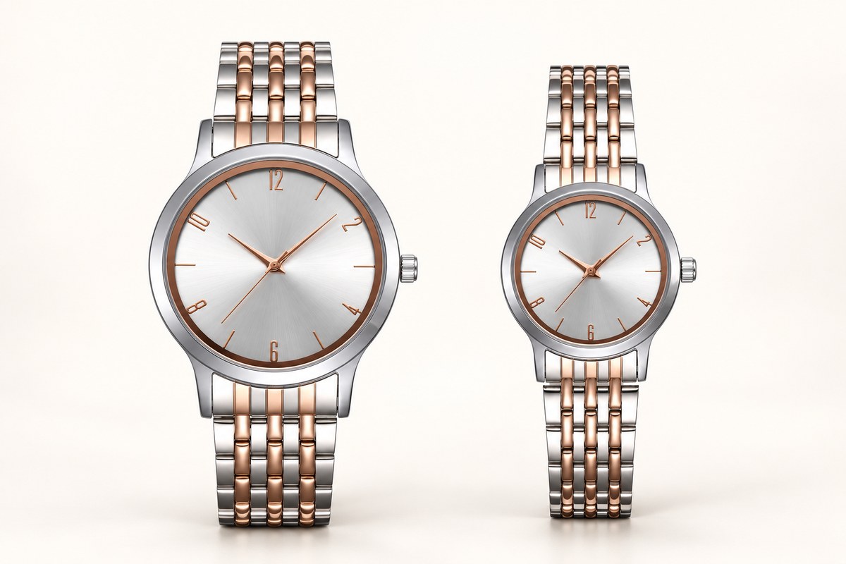 TB-3091 / Reloj con pulsera metálica