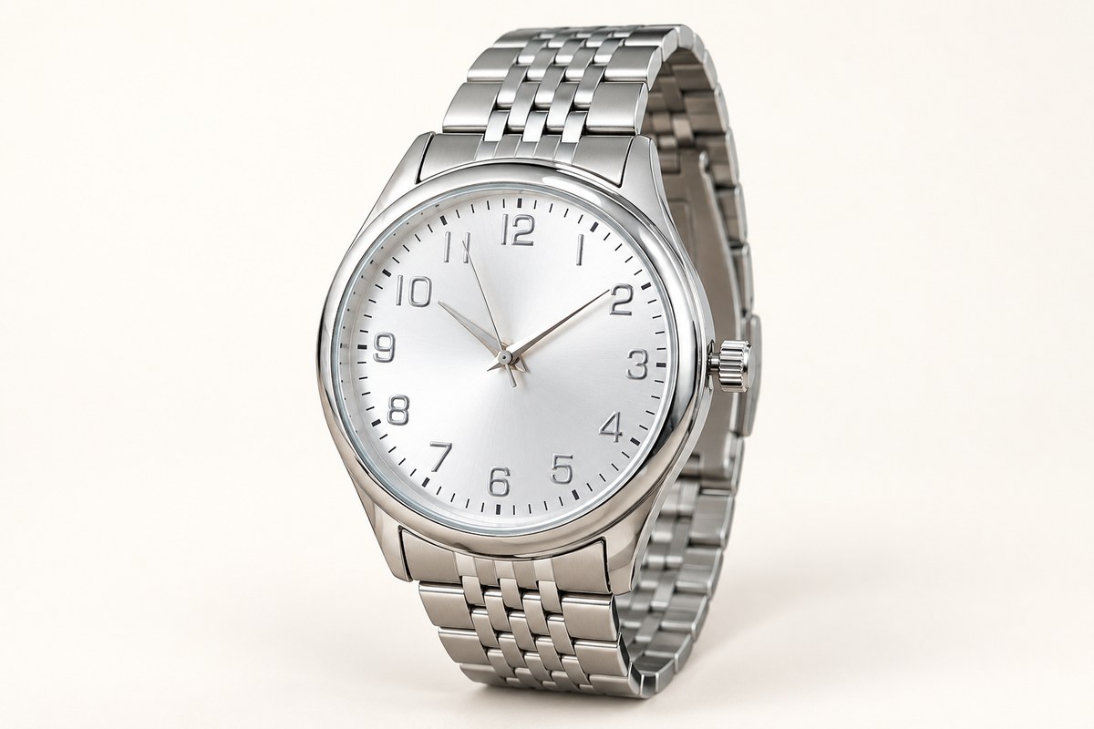 TB-4424 / Reloj con pulsera metálica