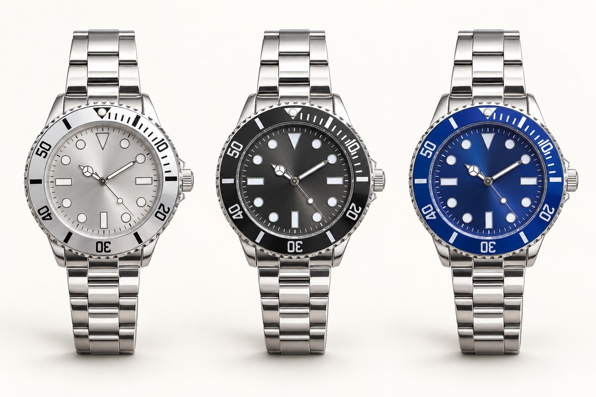 TB-5152 / Reloj con pulsera metálica