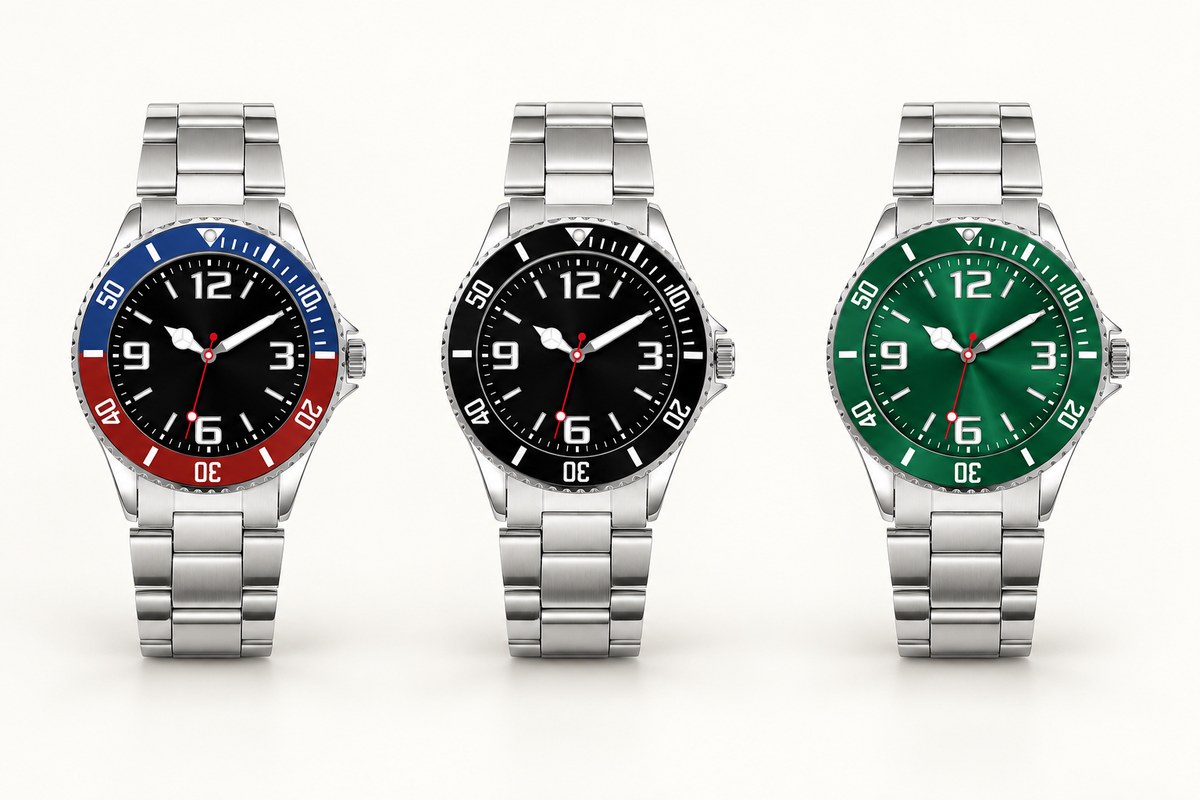 TB-5152 / Reloj con pulsera metálica