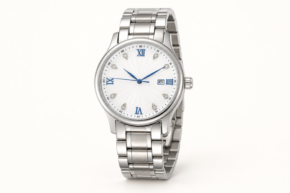 TB-9064 / Reloj con pulsera metálica