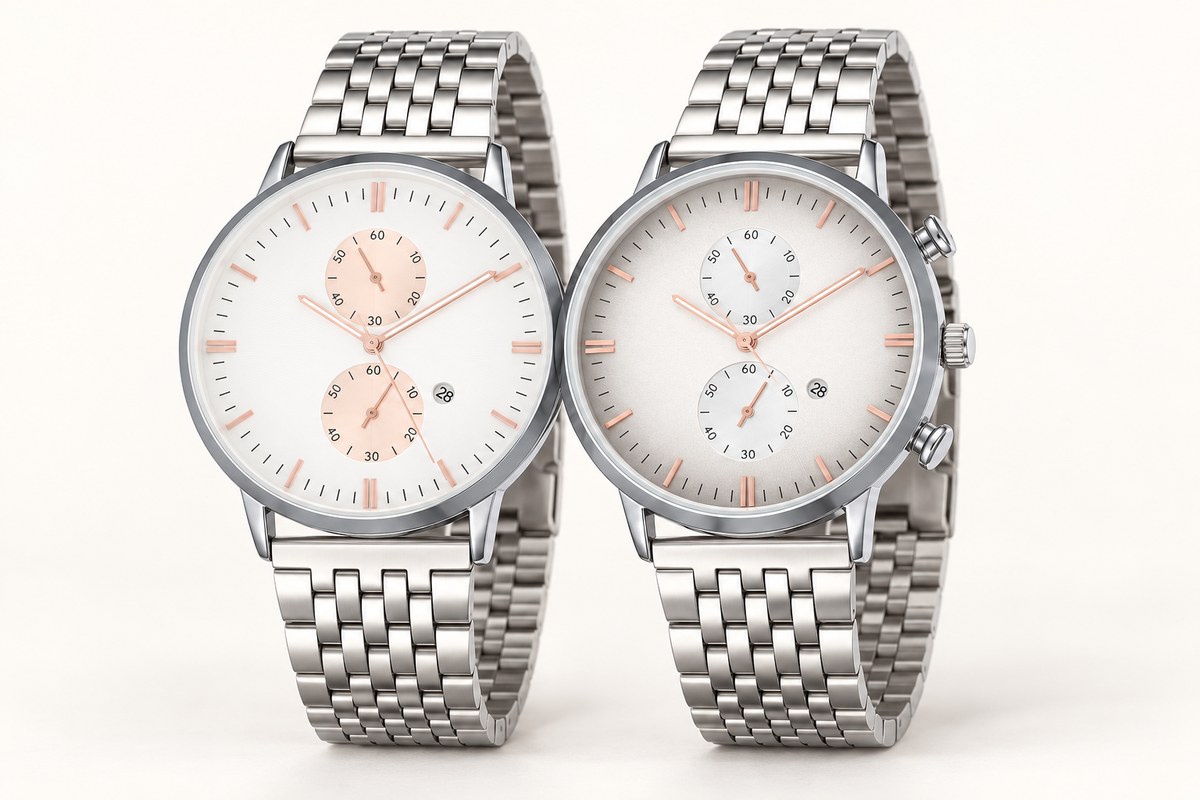 TB3030 / Reloj con pulsera metálica