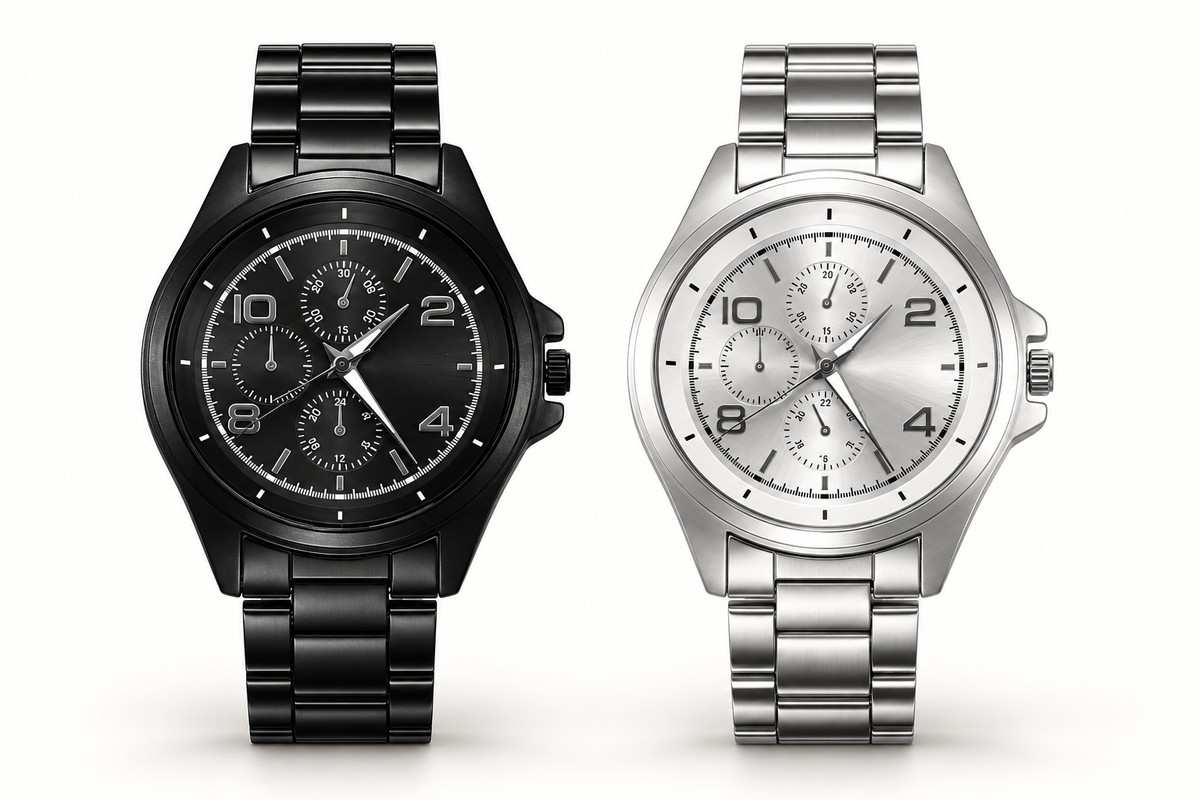 TB-3005 / Diseño de varias subesferas en negro y plata