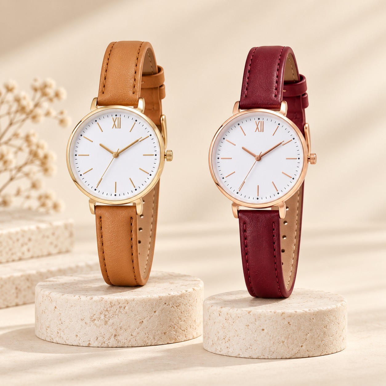 Visualización de reloj TOPBLUE creada con IA