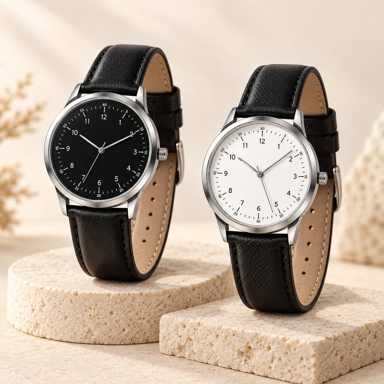 Visualización de reloj TOPBLUE creada con IA