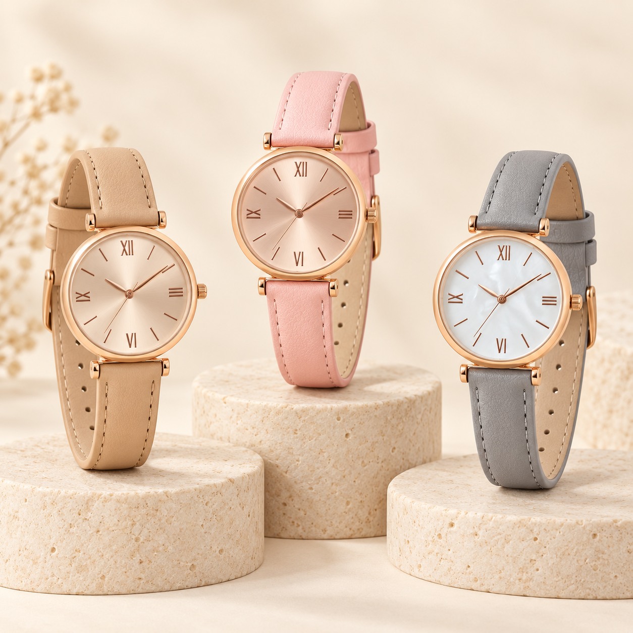 Visualización de reloj TOPBLUE creada con IA